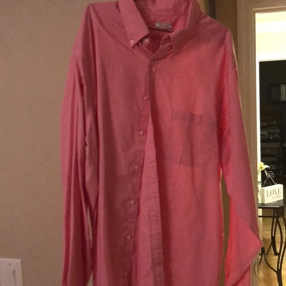 Pink Button down